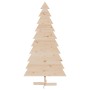 Árbol de Navidad de madera de adorno madera maciza pino 180 cm en Decoración Festiva y Estacional | Comprar online en Foru.es