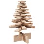 Árbol de Navidad de madera de adorno madera maciza pino 60 cm en Decoración Festiva y Estacional | Comprar online en Foru.es