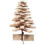 Árbol de Navidad de madera de adorno madera maciza pino 60 cm en Decoración Festiva y Estacional | Comprar online en Foru.es