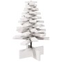 Árbol de Navidad de adorno madera maciza pino blanco 60 cm en Decoración Festiva y Estacional | Comprar online en Foru.es