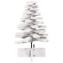 Árbol de Navidad de adorno madera maciza pino blanco 60 cm en Decoración Festiva y Estacional | Comprar online en Foru.es
