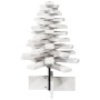 Árbol de Navidad de adorno madera maciza pino blanco 60 cm en Decoración Festiva y Estacional | Comprar online en Foru.es