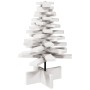 Árbol de Navidad de adorno madera maciza pino blanco 60 cm en Decoración Festiva y Estacional | Comprar online en Foru.es