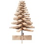 Árbol de Navidad de madera de adorno madera maciza pino 80 cm en Decoración Festiva y Estacional | Comprar online en Foru.es