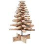 Árbol de Navidad de madera de adorno madera maciza pino 80 cm en Decoración Festiva y Estacional | Comprar online en Foru.es