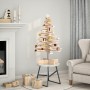 Árbol de Navidad de madera de adorno madera maciza pino 100 cm en Decoración Festiva y Estacional | Comprar online en Foru.es