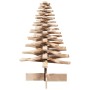 Árbol de Navidad de madera de adorno madera maciza pino 100 cm en Decoración Festiva y Estacional | Comprar online en Foru.es