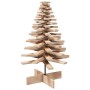 Árbol de Navidad de madera de adorno madera maciza pino 100 cm en Decoración Festiva y Estacional | Comprar online en Foru.es
