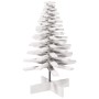 Árbol de Navidad de adorno madera maciza pino blanco 100 cm en Decoración Festiva y Estacional | Comprar online en Foru.es