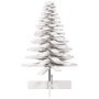 Árbol de Navidad de adorno madera maciza pino blanco 100 cm en Decoración Festiva y Estacional | Comprar online en Foru.es