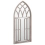 Espejo de jardín hierro color arena para exterior 100x45 cm de vidaXL, Espejos - Ref: Foro24-318361, Precio: 106,53 €, Descue...