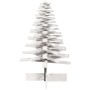 Árbol de Navidad de adorno madera maciza pino blanco 100 cm en Decoración Festiva y Estacional | Comprar online en Foru.es