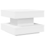 Mesa de centro giratoria 360 grados blanco 50x50x34,5 cm en Mesas de centro | Comprar online en Foru.es