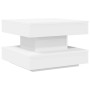 Mesa de centro giratoria 360 grados blanco 50x50x34,5 cm en Mesas de centro | Comprar online en Foru.es