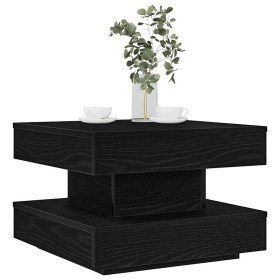 Mesa de centro giratoria 360 grados negro 50x50x34,5 cm en Mesas de centro | Comprar online en Foru.es