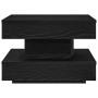 Mesa de centro giratoria 360 grados negro 50x50x34,5 cm en Mesas de centro | Comprar online en Foru.es