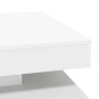 Mesa de centro giratoria 360 grados blanco 70x70x34,5 cm en Mesas de centro | Comprar online en Foru.es