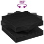 Mesa de centro giratoria 360 grados negro 70x70x34,5 cm en Mesas de centro | Comprar online en Foru.es