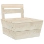 Muebles de palets para jardín 7 pzas madera de abeto impregnada de vidaXL, Conjuntos de jardín - Ref: Foro24-3063724, Precio:...