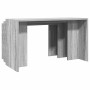 Mesas apilables 3 piezas madera contrachapada gris Sonoma en Mesas auxiliares | Comprar online en Foru.es