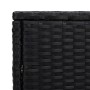 Mesas apilables 3 piezas ratán sintético negro de vidaXL, Mesas auxiliares - Ref: Foro24-319412, Precio: 78,65 €, Descuento: %