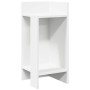 Mesas auxiliares 2 uds con estante blanco 25,5x27x60 cm en Mesas auxiliares | Comprar online en Foru.es