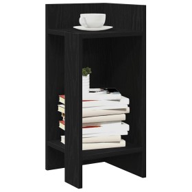 Mesas auxiliares 2 uds con estante negro 25,5x27x60 cm en Mesas auxiliares | Comprar online en Foru.es