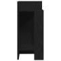 Mesas auxiliares 2 uds con estante negro 25,5x27x60 cm en Mesas auxiliares | Comprar online en Foru.es