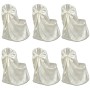 Funda de silla para banquete de boda 12 unidades crema de vidaXL, Fundas - Ref: Foro24-279095, Precio: 87,19 €, Descuento: %