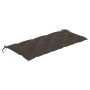 Banco de jardín con cojín bambú 120 cm de vidaXL, Bancos de jardín - Ref: Foro24-3063899, Precio: 150,73 €, Descuento: %