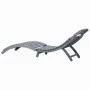 Lounger with solid gray acacia wood cushion by vidaXL, Loungers - Ref: Foro24-3064053, Price: 141,68 €, Discount: %