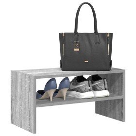 Zapatero apilable gris sonoma 60x30x30,5 cm en Zapateros y organizadores de calzado | Comprar online en Foru.es