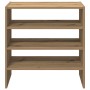 Zapateros 2 uds apilables roble artesanal 60x30x30,5 cm en Zapateros y organizadores de calzado | Comprar online en Foru.es