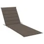 Tumbona con cojín madera maciza de acacia de vidaXL, Tumbonas - Ref: Foro24-3064157, Precio: 234,18 €, Descuento: %