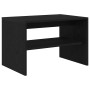 Mueble de TV madera de ingeniería roble negro 60x40x40 cm en Muebles TV | Comprar online en Foru.es