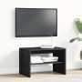 Mueble de TV madera de ingeniería roble negro 60x40x40 cm en Muebles TV | Comprar online en Foru.es