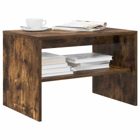 Mueble de TV madera de ingeniería roble ahumado 60x40x40 cm en Muebles TV | Comprar online en Foru.es