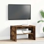 Mueble de TV madera de ingeniería roble ahumado 60x40x40 cm en Muebles TV | Comprar online en Foru.es