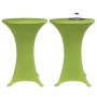 Funda elástica para mesa 4 unidades 70 cm verde de vidaXL, Fundas - Ref: Foro24-279088, Precio: 39,94 €, Descuento: %