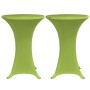 Funda elástica para mesa 4 unidades 70 cm verde de vidaXL, Fundas - Ref: Foro24-279088, Precio: 39,94 €, Descuento: %