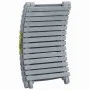 Solid Acacia Wood Lounger with Gray Cushion by vidaXL, Loungers - Ref: Foro24-3064054, Price: 141,68 €, Discount: %
