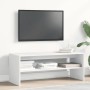 Mueble para TV madera contrachapada blanco 100x40x40 cm en Muebles TV | Comprar online en Foru.es