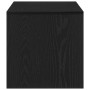 Mueble para TV madera contrachapada roble negro100x40x40 cm en Muebles TV | Comprar online en Foru.es