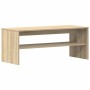 Mueble de TV madera contrachapada color roble 100x40x40cm en Muebles TV | Comprar online en Foru.es