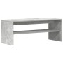 Mueble de TV madera contrachapada gris hormigón 100x40x40 cm en Muebles TV | Comprar online en Foru.es