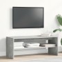 Mueble de TV madera contrachapada gris hormigón 100x40x40 cm en Muebles TV | Comprar online en Foru.es