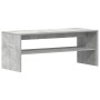 Mueble de TV madera contrachapada gris hormigón 100x40x40 cm en Muebles TV | Comprar online en Foru.es