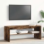 Mueble de TV madera contrachapada roble ahumado 100x40x40 cm en Muebles TV | Comprar online en Foru.es
