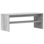 Mueble de TV madera contrachapada gris Sonoma 100x40x40 cm en Muebles TV | Comprar online en Foru.es