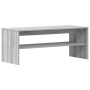 Mueble de TV madera contrachapada gris Sonoma 100x40x40 cm en Muebles TV | Comprar online en Foru.es